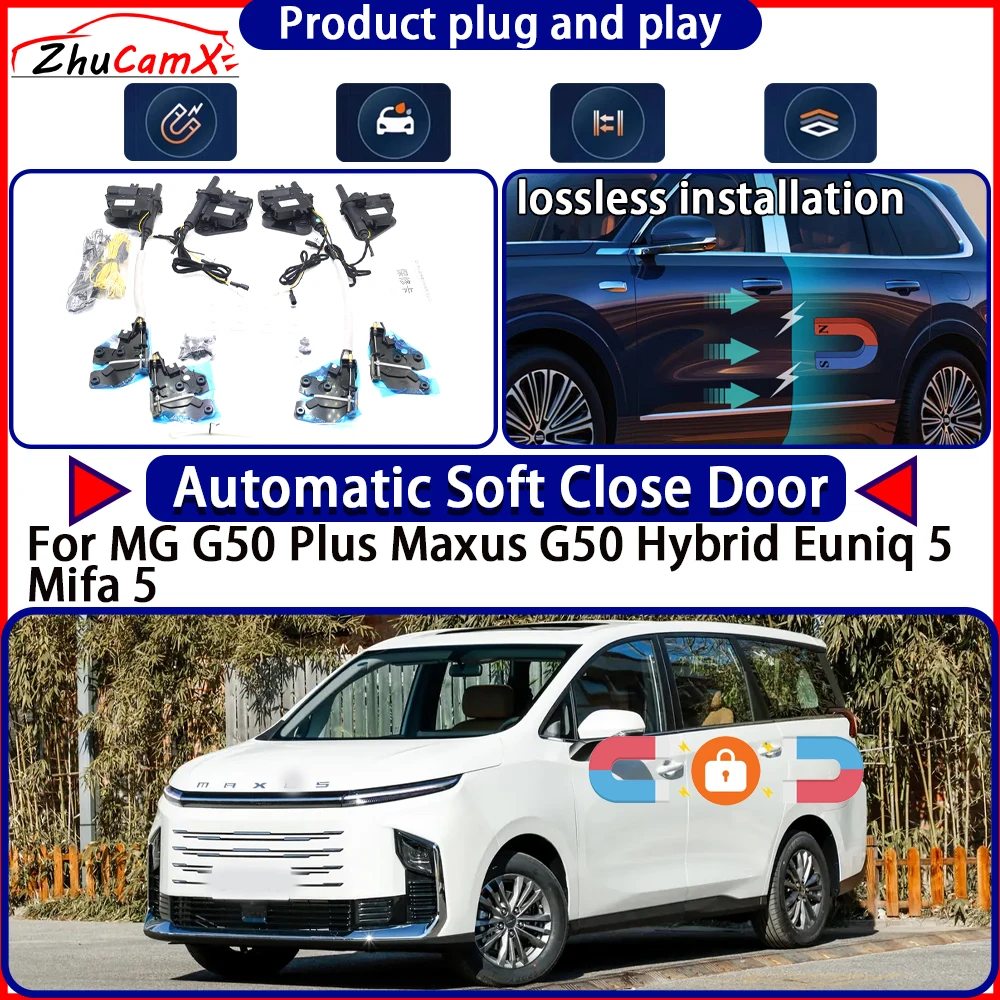 Door Lock Actuator for MG G50 Plus Maxus G50 Hybrid Euniq 5 Mifa 5 Soft Close Door Kit Power Latch System Auto Pull Door Easy
Door Lock Actuator for MG G50 Plus Maxus G50 Hybrid Euniq 5 Mifa 5 Soft Close Door Kit Power Latch System Auto Pull Door Easy