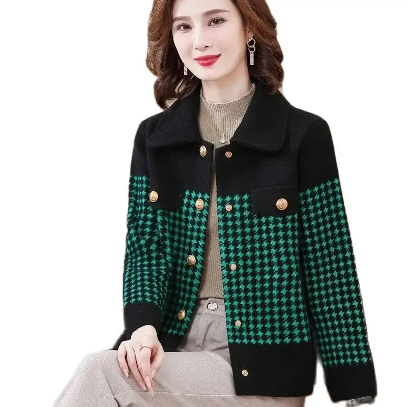 Woolen Padded Coat Women's Autumn And Winter 2024 New Plus Size Short Cardigan Cashmere Sweater Temperament Keep Warm Jacket
Woolen Padded Coat Women's Autumn And Winter 2024 New Plus Size Short Cardigan Cashmere Sweater Temperament Keep Warm Jacket