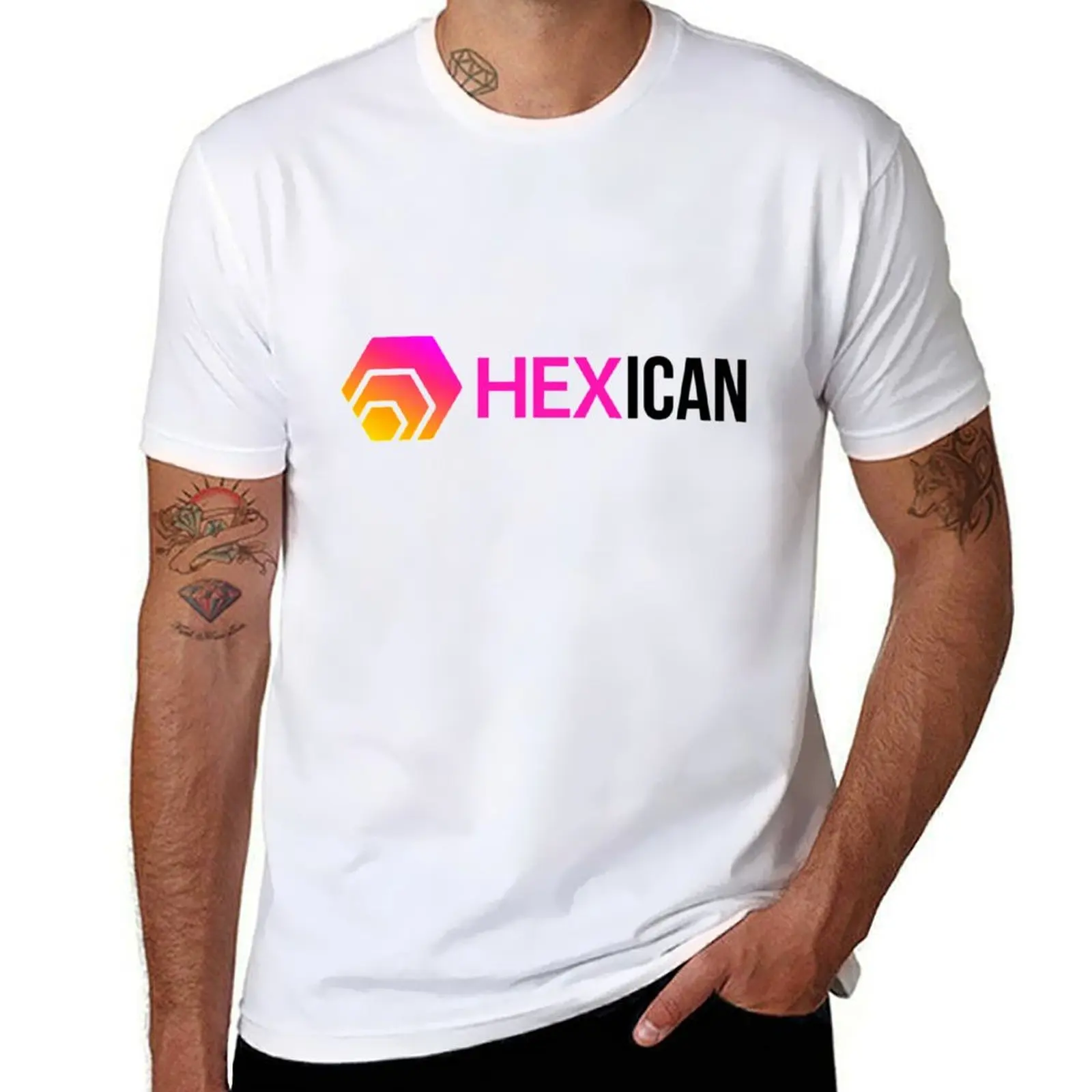HEX Crypto, HEXican T-Shirt t shirts for man cotton soft t shirt custom print T-Shirt
HEX Crypto, HEXican T-Shirt t shirts for man cotton soft t shirt custom print T-Shirt