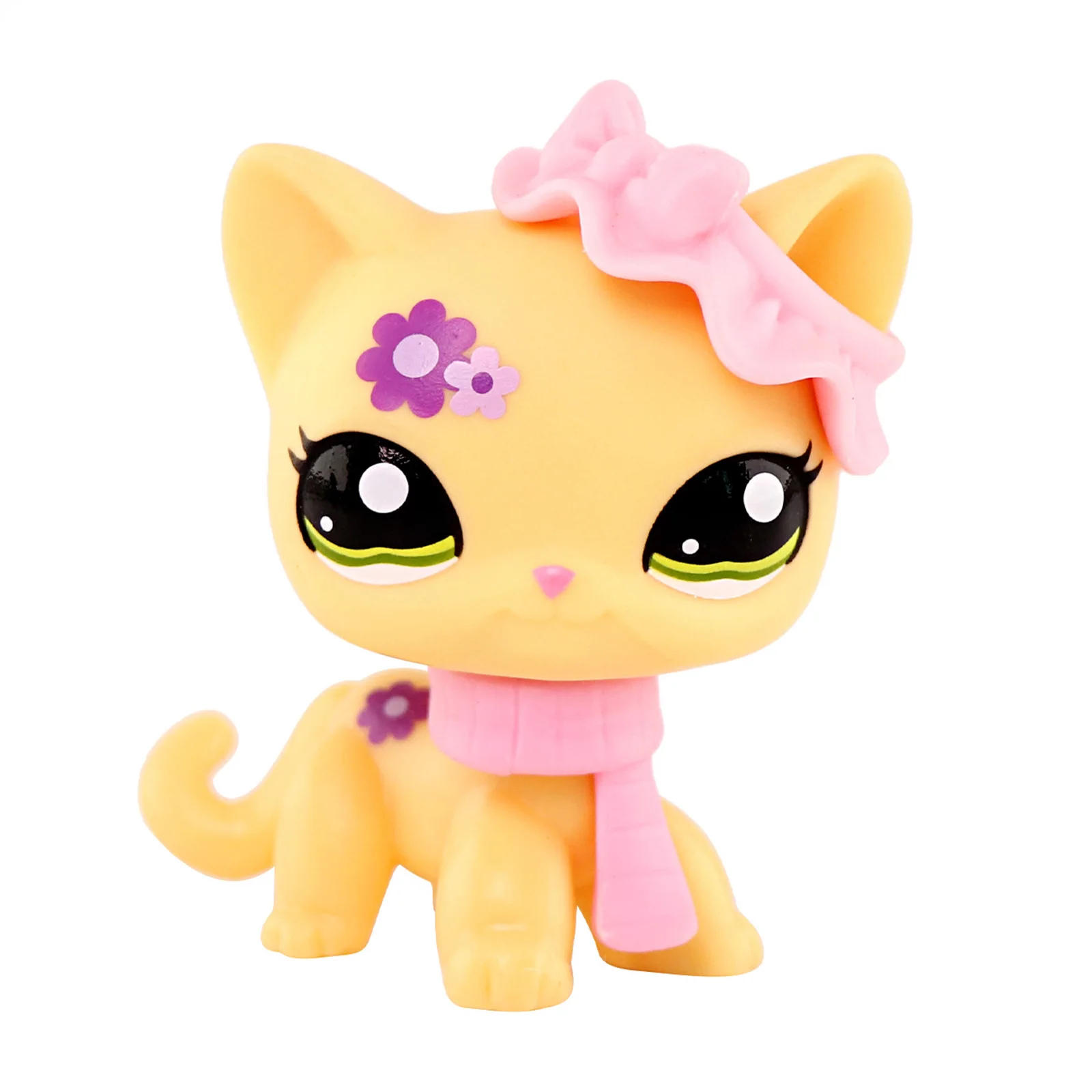 Minilpsshop Bobble Head Toy Shorthair Cat #1962 Yellow Flower Green Eyes Cat Includes Accessories for lps
Minilpsshop Bobble Head Toy Shorthair Cat #1962 Yellow Flower Green Eyes Cat Includes Accessories for lps