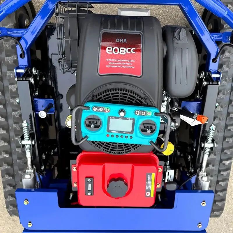 Customized The Crawler Remote Control Lawn Mower Can Cut Diameter Bushes and Is Suitable for Various Complex Terrains
Customized The Crawler Remote Control Lawn Mower Can Cut Diameter Bushes and Is Suitable for Various Complex Terrains