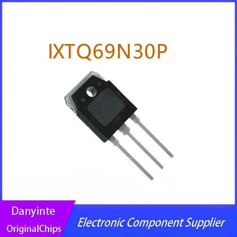 NEW 2PCS/LOT IXTQ69N30P IXTQ69N30 TO-3P
NEW 2PCS/LOT IXTQ69N30P IXTQ69N30 TO-3P