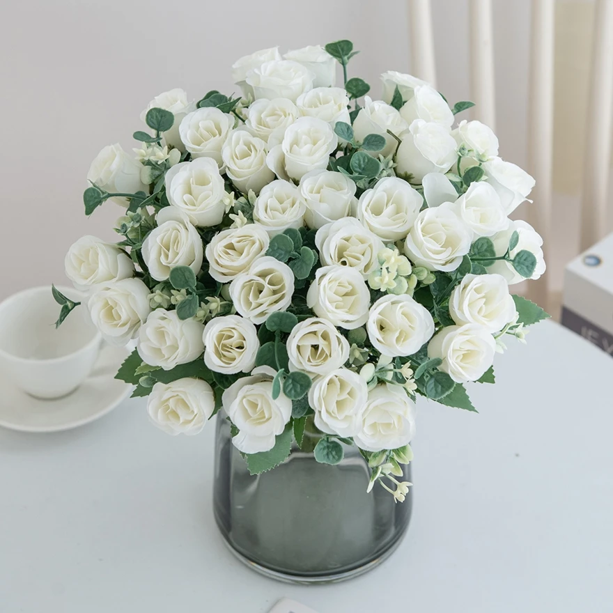 Artificial Flowers Silk Ten Heads Wedding Garden Courtyard Outdoor Decoration Festival Diy Vase Bridal Bouquet Accessories Cheap
Artificial Flowers Silk Ten Heads Wedding Garden Courtyard Outdoor Decoration Festival Diy Vase Bridal Bouquet Accessories Cheap
