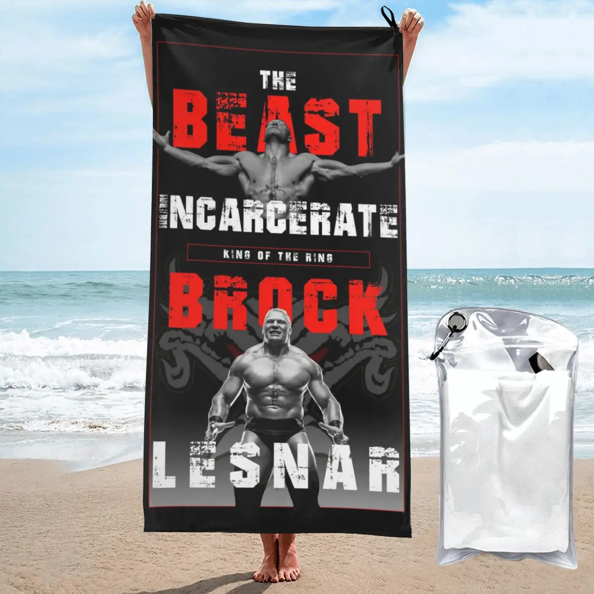 Wwe Professional Wrestler Brock Lesnar Beach Towel Soft Microfiber Quick Dry Absorbent Quick Towels For Yoga
Wwe Professional Wrestler Brock Lesnar Beach Towel Soft Microfiber Quick Dry Absorbent Quick Towels For Yoga