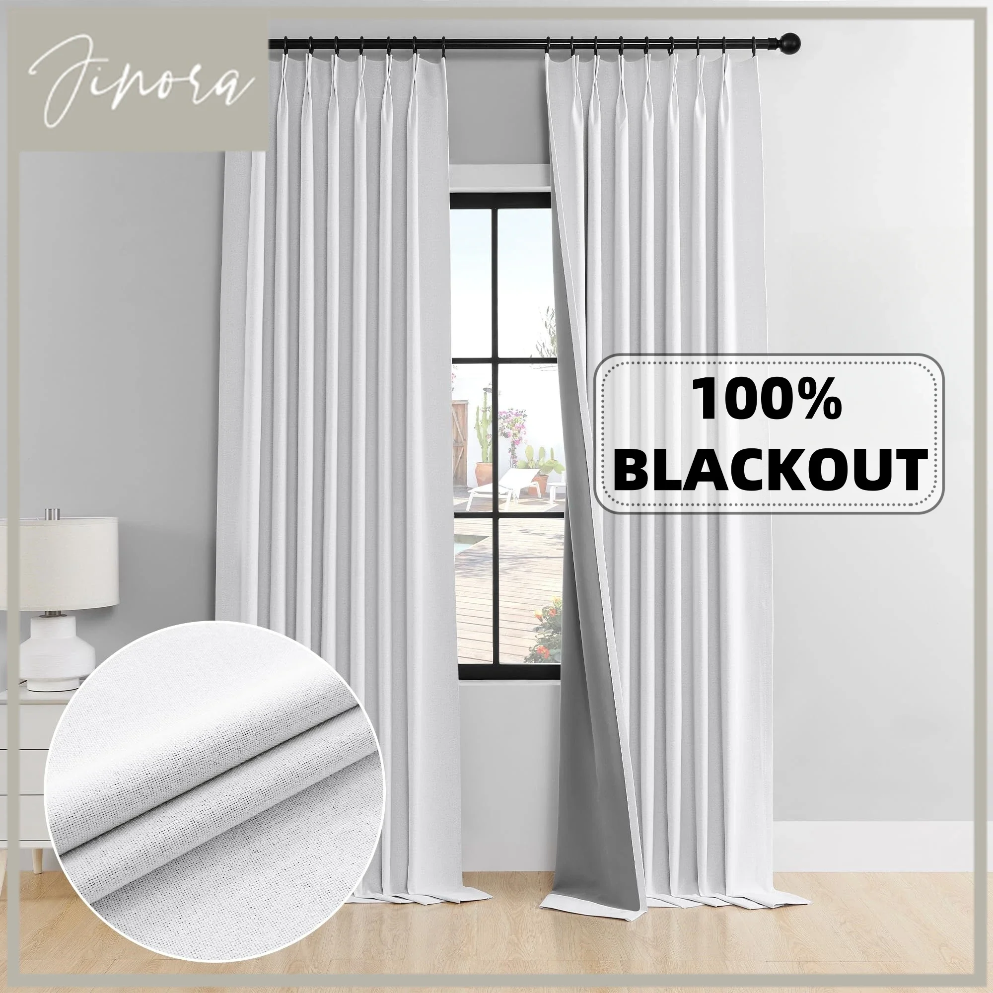 310cm Height Custom Made 100% Blackout White Living Room Window Curtains Bedroom Curtains Drapes Solid Color Kitchen Curtain
310cm Height Custom Made 100% Blackout White Living Room Window Curtains Bedroom Curtains Drapes Solid Color Kitchen Curtain