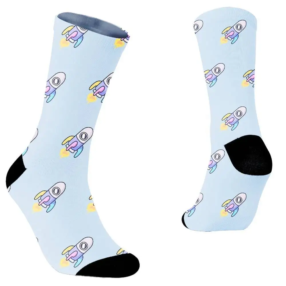 Новинка 2024, мужские носки с космонавтом, хлопковые цветные носки в стиле Харадзюку, женские космические уличные носки 
Новинка 2024, мужские носки с космонавтом, хлопковые цветные носки в стиле Харадзюку, женские космические уличные носки