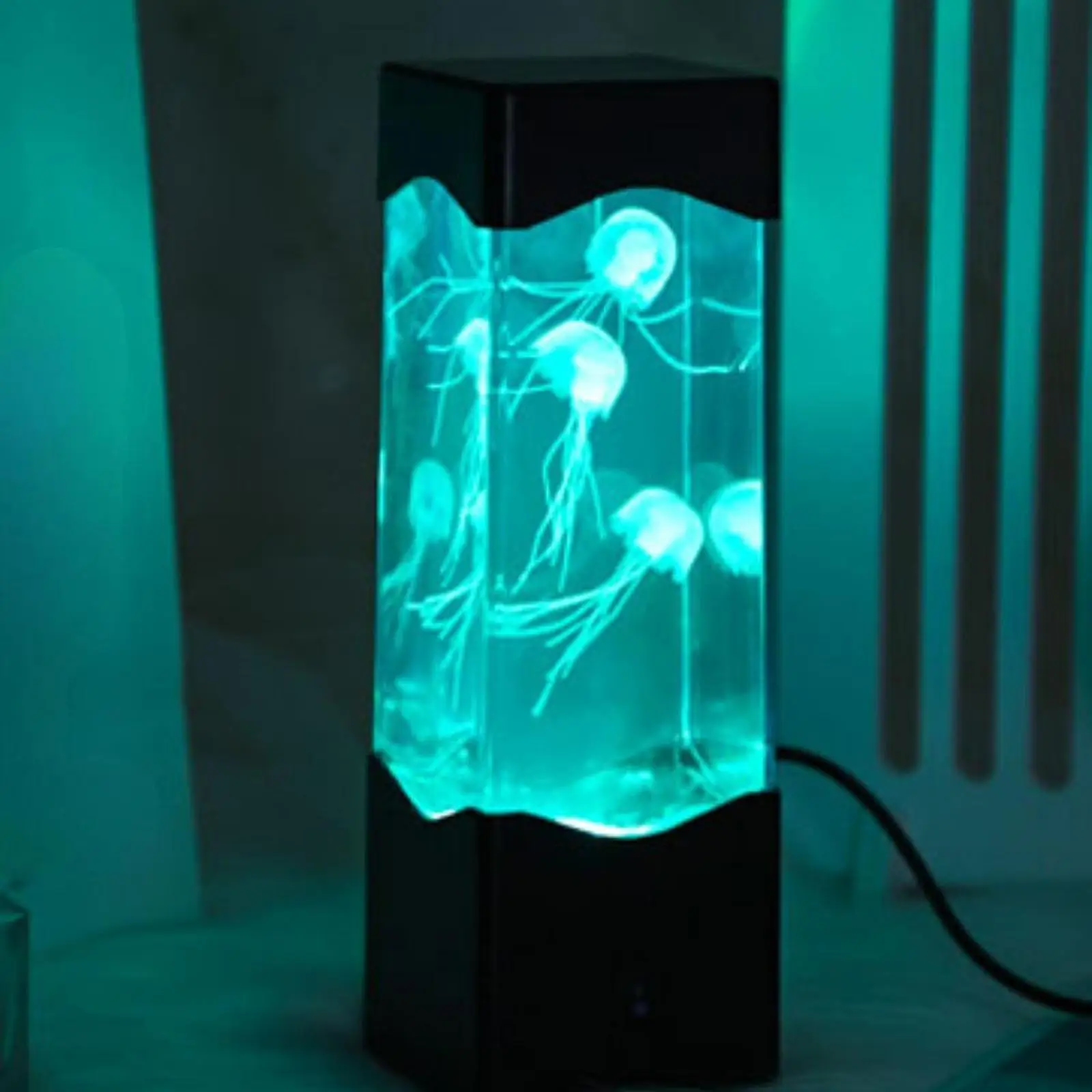 Jellyfish Lamp Desktop Decoration Aquarium Night Light Mood Lamp Sensory Room LED Light for Present Home Holiday Bedroom Kids
Jellyfish Lamp Desktop Decoration Aquarium Night Light Mood Lamp Sensory Room LED Light for Present Home Holiday Bedroom Kids