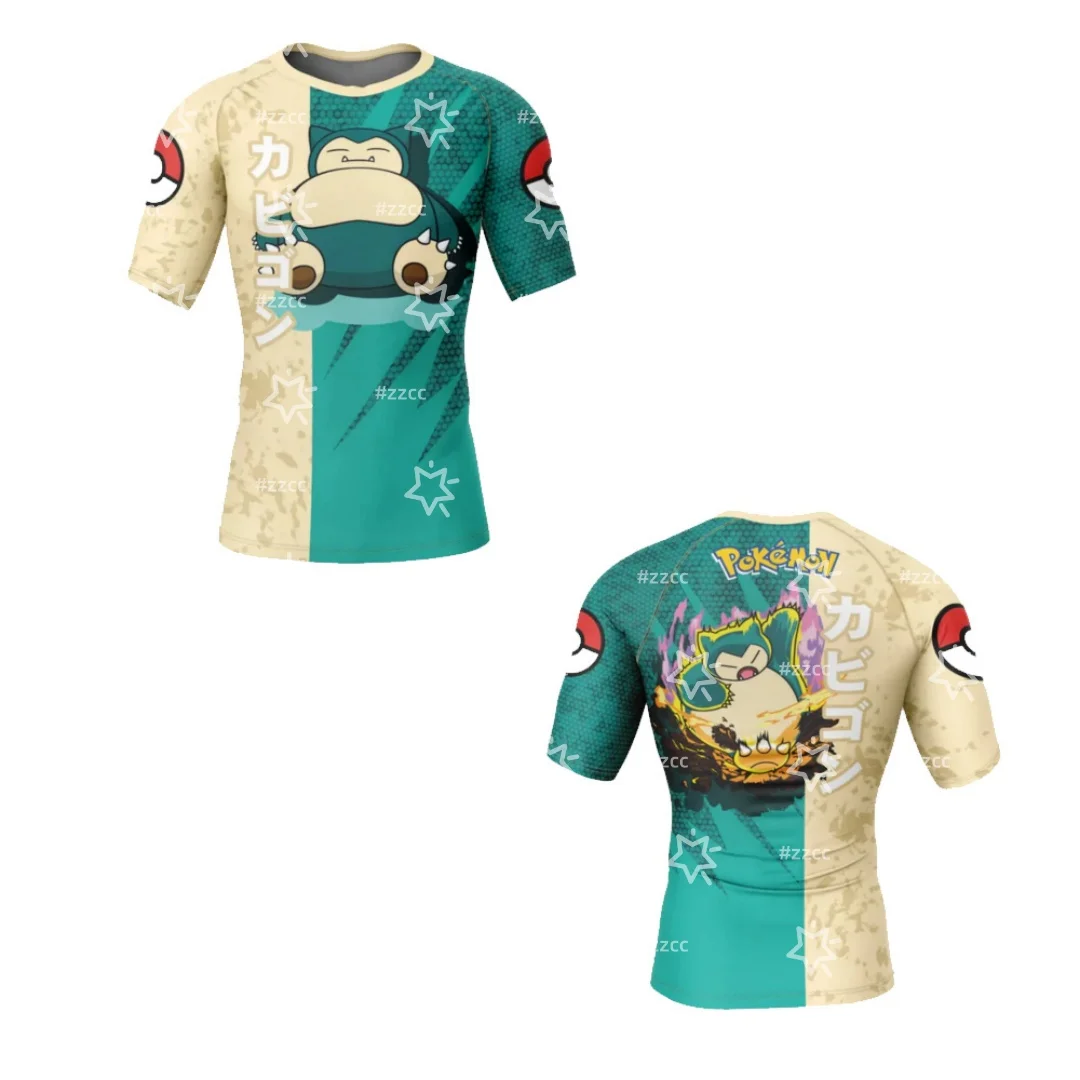 Pokemon 'Snorlax' Graphic Fitness T-shirt Anime jersey Summer Sports Dry Quickly Men's T-Shirt Children's Clothing Tee Woman
Pokemon 'Snorlax' Graphic Fitness T-shirt Anime jersey Summer Sports Dry Quickly Men's T-Shirt Children's Clothing Tee Woman