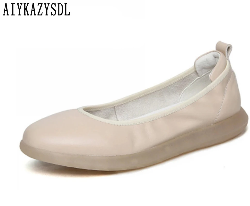AIYKAZYSDL Genuine Leather Oxfords Boat Shoes Sneakers Women Soft Leather Loafers Casual Flats Shoes Pink White Plus Size 41
AIYKAZYSDL Genuine Leather Oxfords Boat Shoes Sneakers Women Soft Leather Loafers Casual Flats Shoes Pink White Plus Size 41