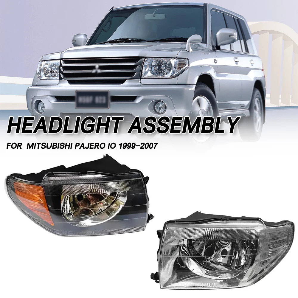 Left/Right Side Front Bumper Head Light Headlamp Driving Headlight Turn Signal Light For Mitsubishi Pajero IO 1999 2000-2007
Left/Right Side Front Bumper Head Light Headlamp Driving Headlight Turn Signal Light For Mitsubishi Pajero IO 1999 2000-2007
