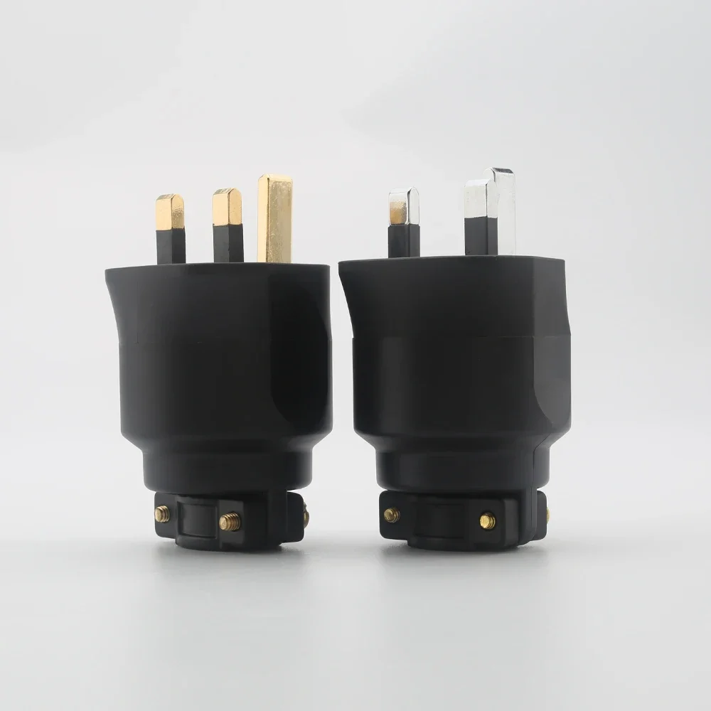 British Standard HiFi Audio Power Cable connector Gold/Rhodium Plated UK Plug High Quality
British Standard HiFi Audio Power Cable connector Gold/Rhodium Plated UK Plug High Quality