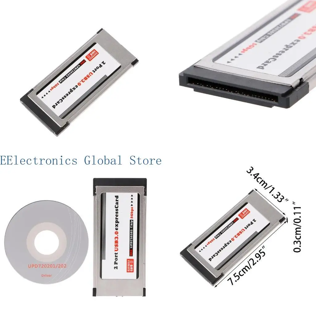 462B 2 Ports USB Adapter Super Fast PCI for Express (PCIe) Expansion Card for Des
462B 2 Ports USB Adapter Super Fast PCI for Express (PCIe) Expansion Card for Des