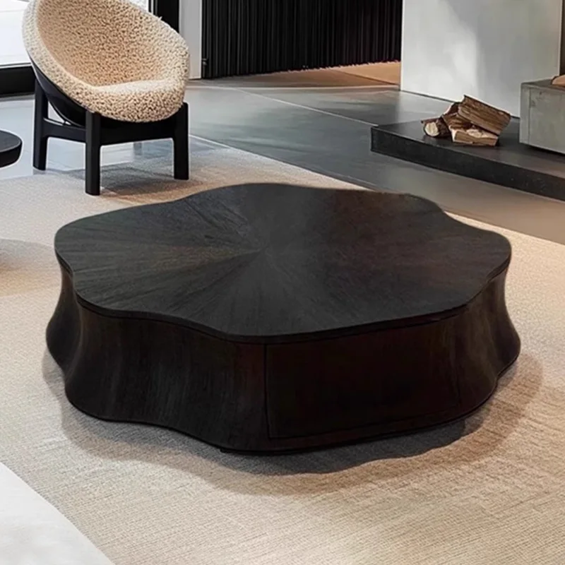 Household plum blossom coffee table designer Italian minimalist wood grain coffee table
Household plum blossom coffee table designer Italian minimalist wood grain coffee table