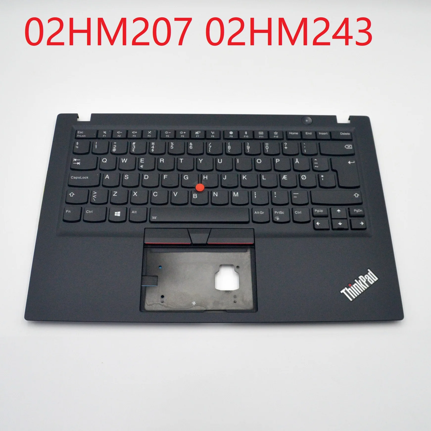 Keyboard Palmrest Top cover Danish Black Backlight for ThinkPad T490s 02HM207 02HM243 brand new
Keyboard Palmrest Top cover Danish Black Backlight for ThinkPad T490s 02HM207 02HM243 brand new
