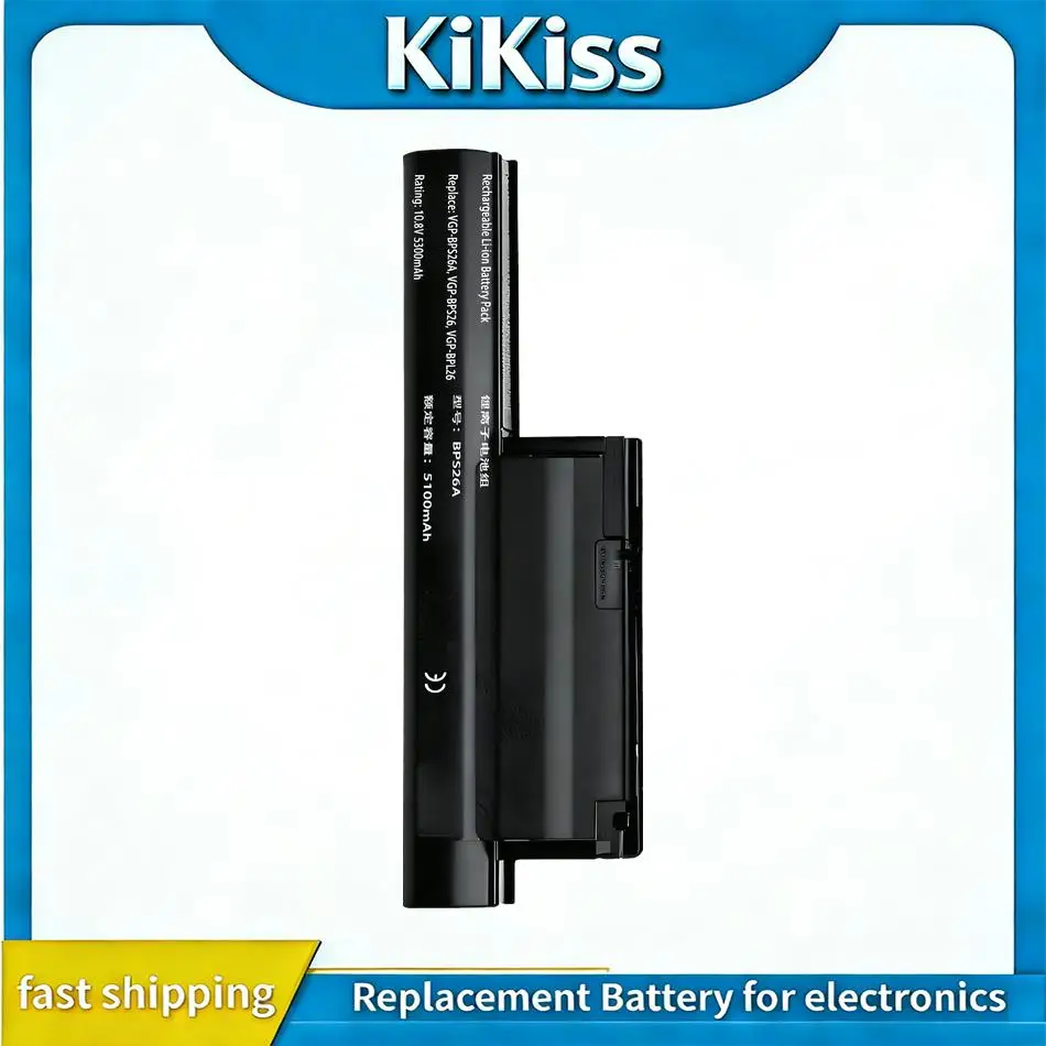 Laptop Battery Vgp-BPS26A 5300mAh For Sony Vaio BPS26 Vgp-BPL26 Vgp-BPS26 SVE14A SVE15 SVE17 Vpc-CA Vpc-CB Vpc-EG Vpc-EH
Laptop Battery Vgp-BPS26A 5300mAh For Sony Vaio BPS26 Vgp-BPL26 Vgp-BPS26 SVE14A SVE15 SVE17 Vpc-CA Vpc-CB Vpc-EG Vpc-EH