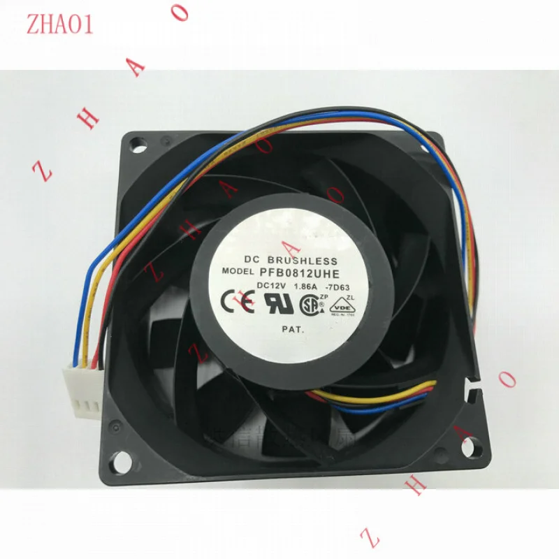 Z 1pcs for Delta PFB0812UHE DC12V 1.86A 80*38MM 8038 high speed violent fan
Z 1pcs for Delta PFB0812UHE DC12V 1.86A 80*38MM 8038 high speed violent fan