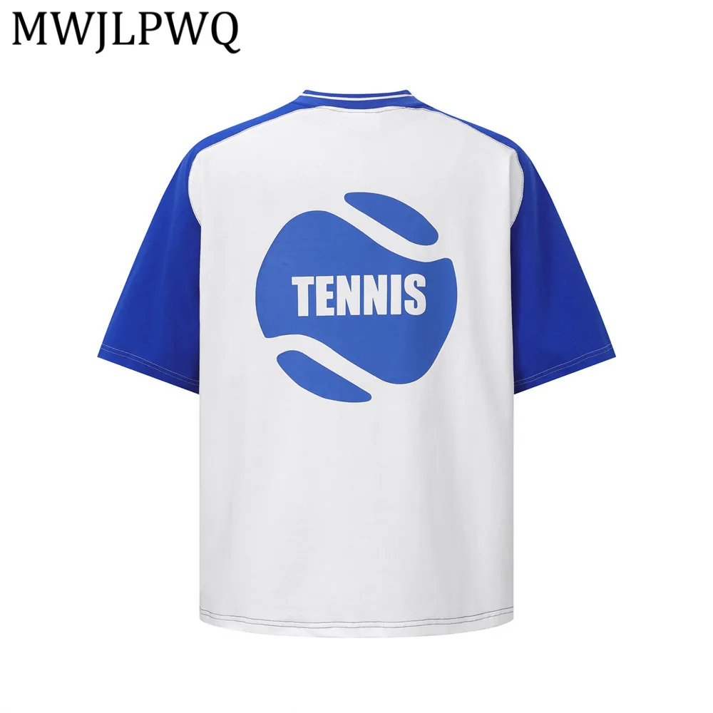 MWJLPWQ Men's Round Letter Print T-Shirt Short-Sleeved Raglan Color-Blocking Summer Trendy Style Casual Round-Neck Tee 15258
MWJLPWQ Men's Round Letter Print T-Shirt Short-Sleeved Raglan Color-Blocking Summer Trendy Style Casual Round-Neck Tee 15258
