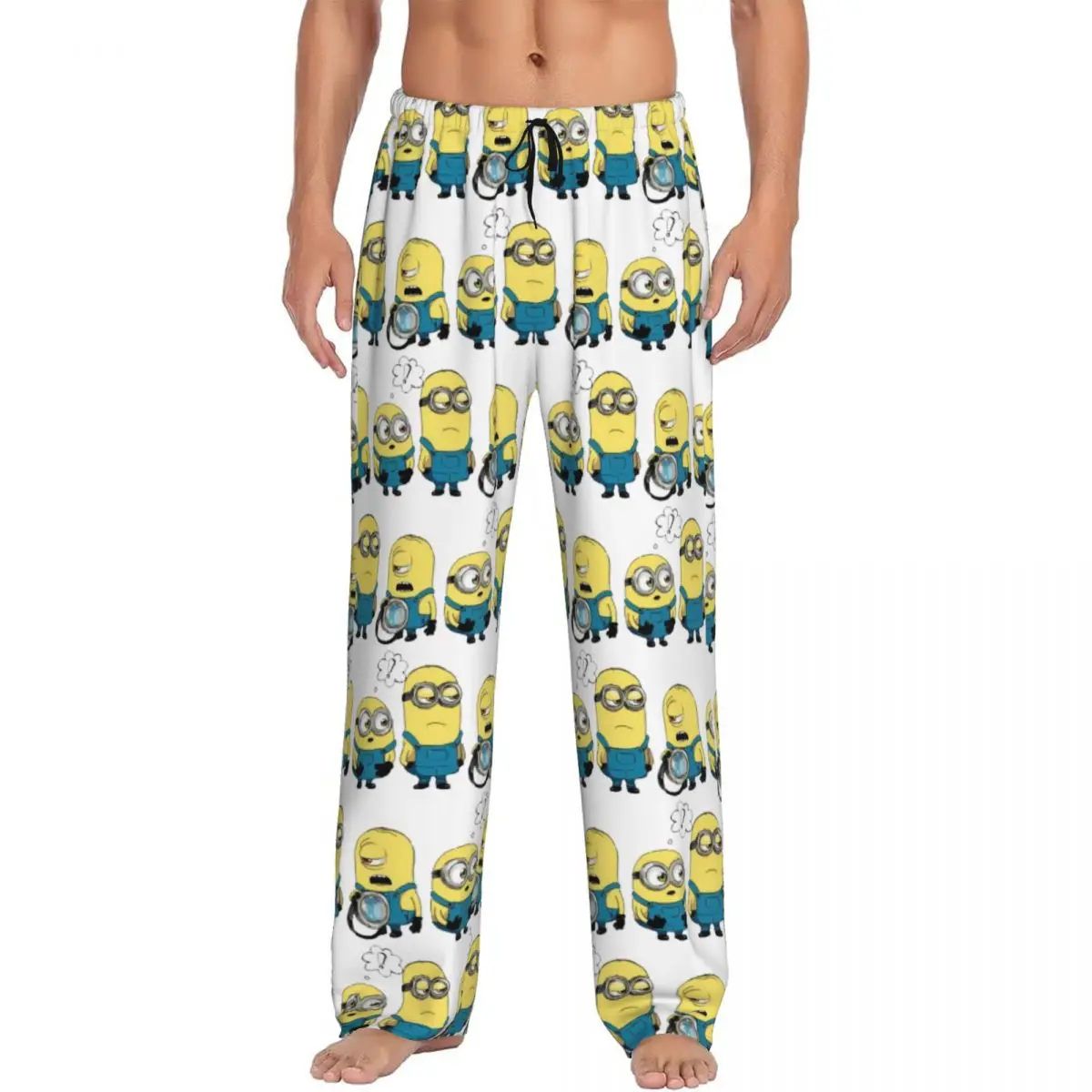 Custom Men Animated Comedy Movies Minions Pajama Pants Printed Sleep Sleepwear Bottoms with Pockets
Custom Men Animated Comedy Movies Minions Pajama Pants Printed Sleep Sleepwear Bottoms with Pockets