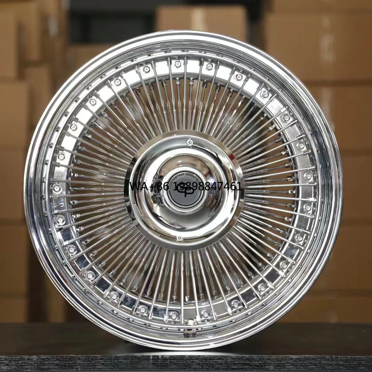 Custom Chrome Steel Wire Wheel 20 Inch Wire Spoke Rims 22 24 26 Inch Wheel 5x114.3 5x130 5x120 Rims Car Rims Car
Custom Chrome Steel Wire Wheel 20 Inch Wire Spoke Rims 22 24 26 Inch Wheel 5x114.3 5x130 5x120 Rims Car Rims Car