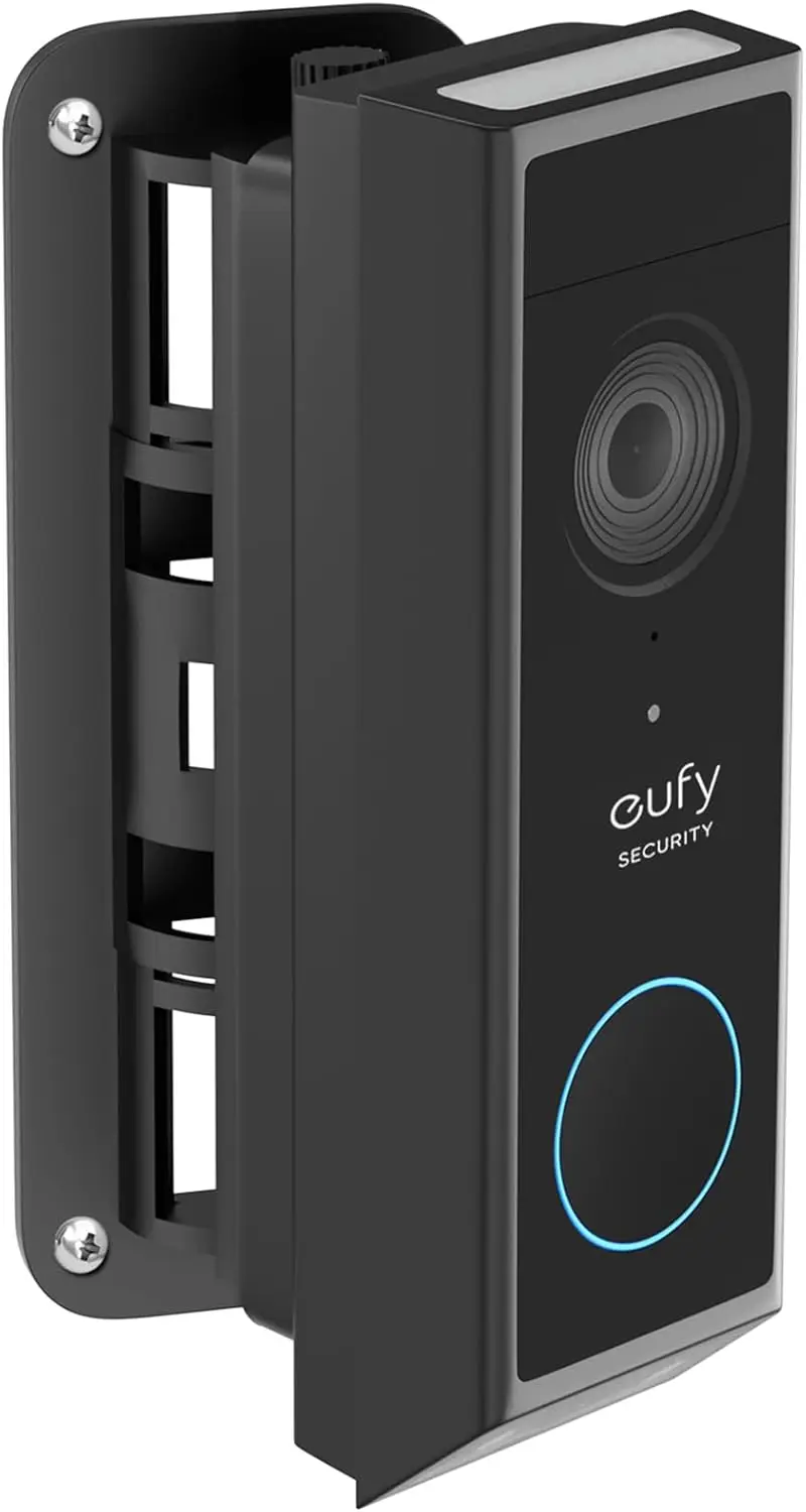 Adjustable Doorbell Mount for eufy Video Doorbell E340/C31/C30/C210/S330, No-Drilling Bracket with Left/Right Adjustment for
Adjustable Doorbell Mount for eufy Video Doorbell E340/C31/C30/C210/S330, No-Drilling Bracket with Left/Right Adjustment for