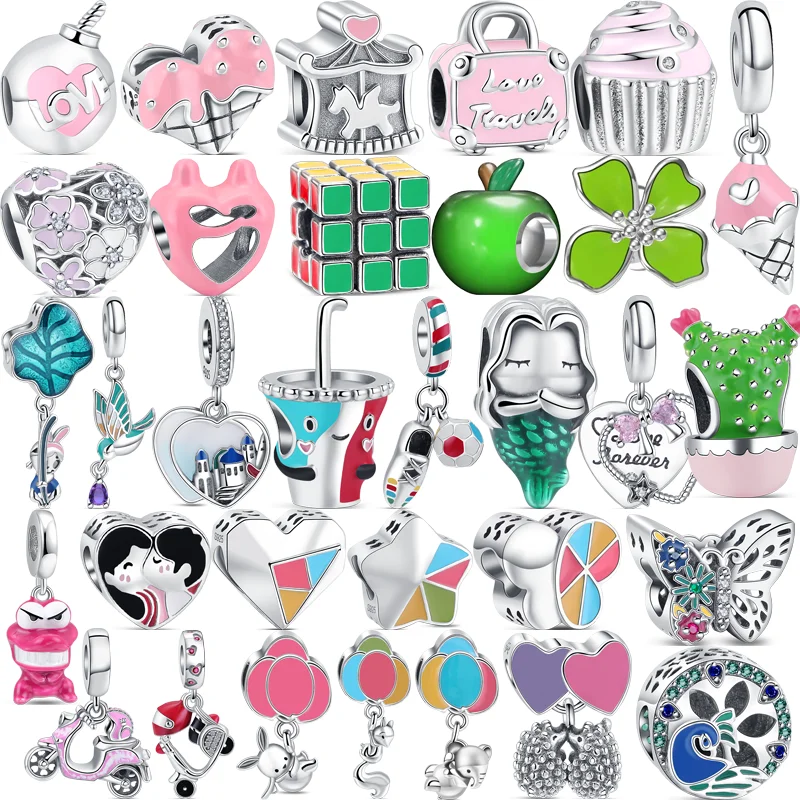 2024 New 925 Silver Tricolor Balloon Cup Frog Love Travel Electric Cars Beads Fit Original Pandora Charms Bracelet Girls Jewelry
2024 New 925 Silver Tricolor Balloon Cup Frog Love Travel Electric Cars Beads Fit Original Pandora Charms Bracelet Girls Jewelry