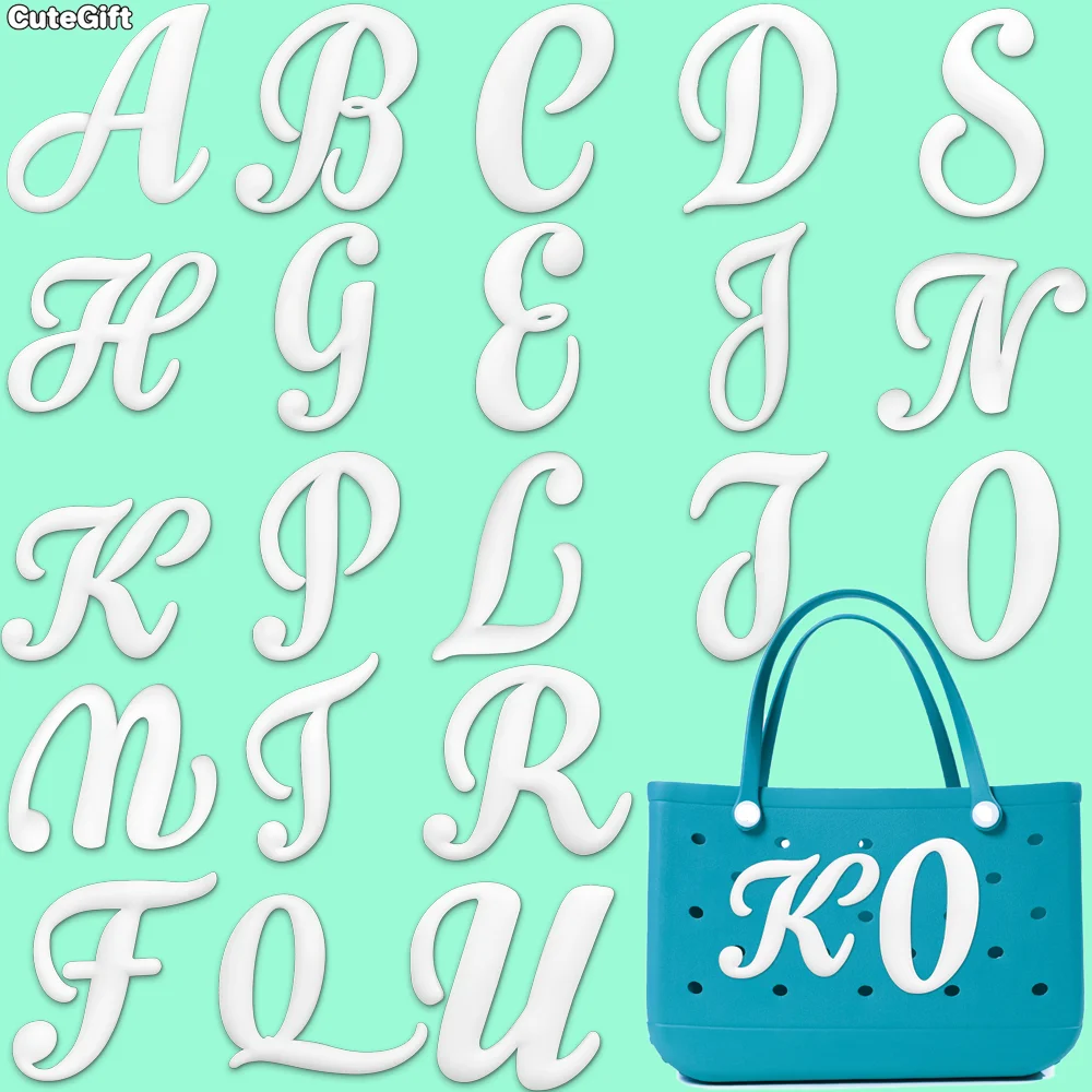 1PCS PVC White Greek Style Alphabet Charms for Women's Beach Bag Decorations,Letters Jewelry Accessories for Tote Bag,Charm Gift
1PCS PVC White Greek Style Alphabet Charms for Women's Beach Bag Decorations,Letters Jewelry Accessories for Tote Bag,Charm Gift