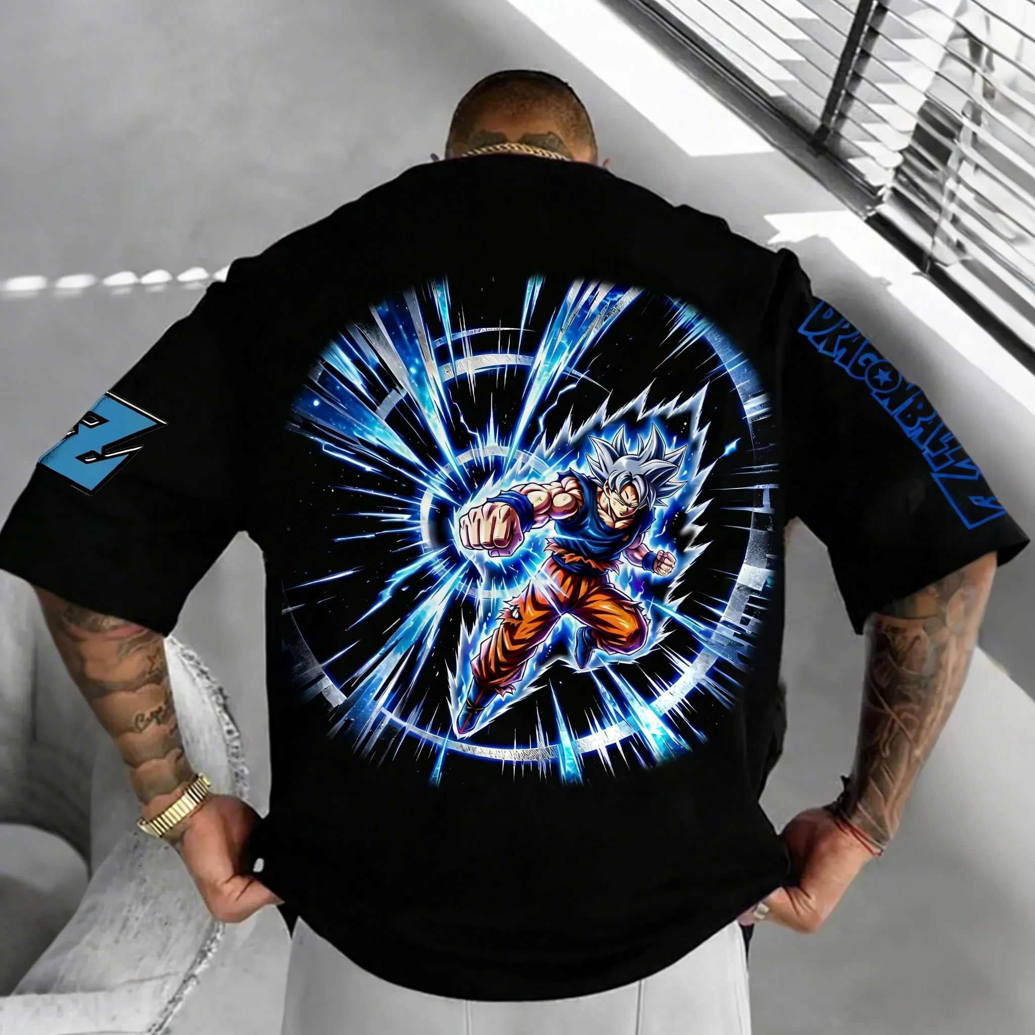 Dragon Ball GOKU Printed Cotton Short Sleeved Loose Fitting Men's and Women's Summer Breathable Sports Round Neck T-shirt
Dragon Ball GOKU Printed Cotton Short Sleeved Loose Fitting Men's and Women's Summer Breathable Sports Round Neck T-shirt