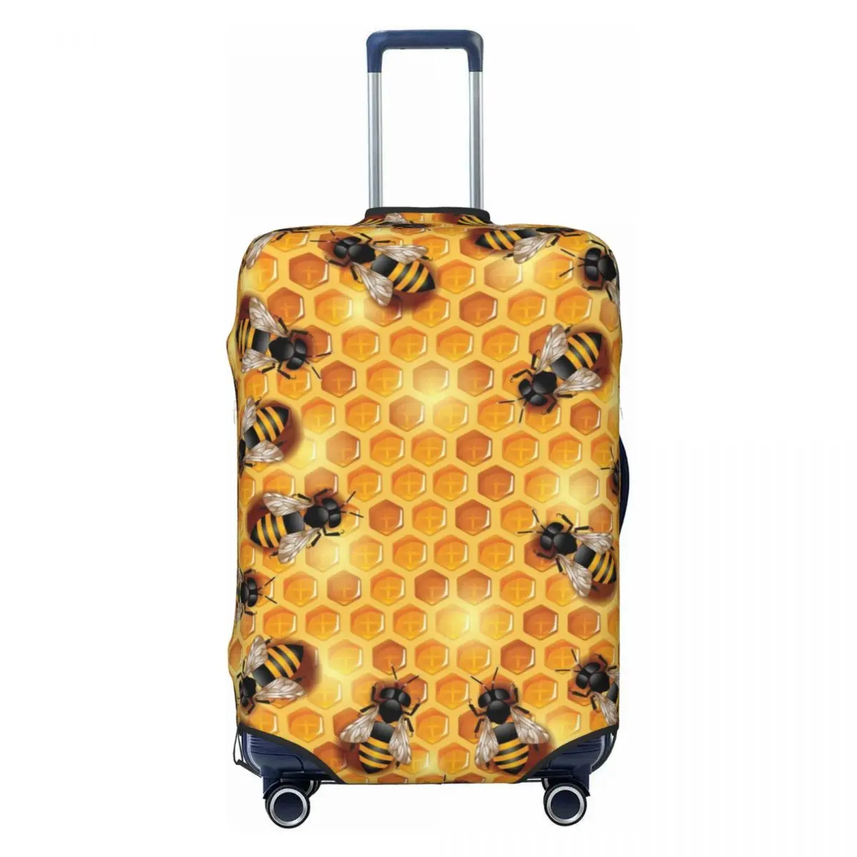 Изготовленные на заказ чехлы для багажа Honey Bees, моющиеся чехлы для дорожных чемоданов
Изготовленные на заказ чехлы для багажа Honey Bees, моющиеся чехлы для дорожных чемоданов