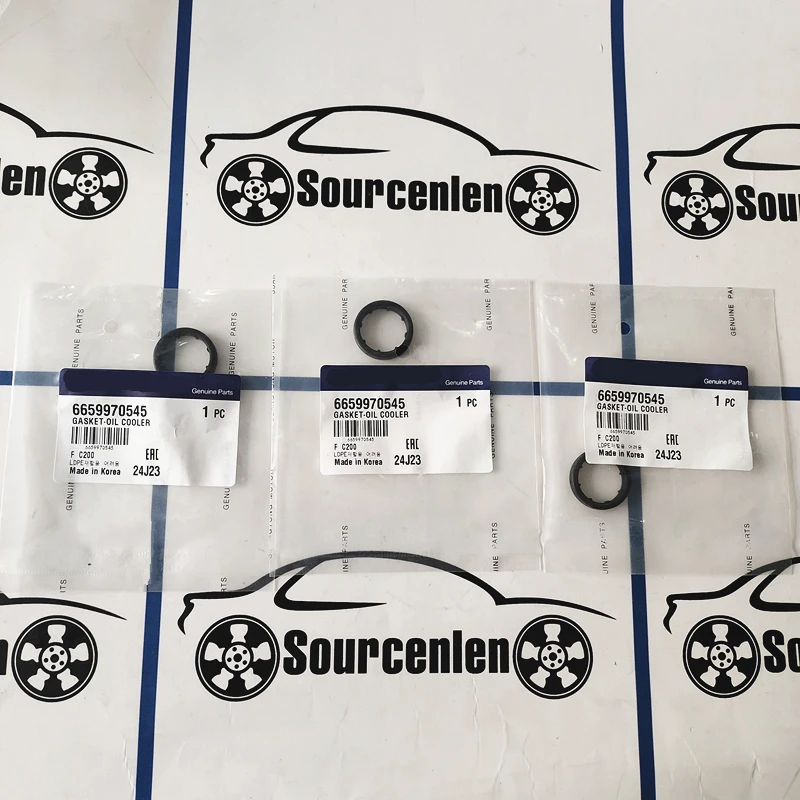 4Pcs Oil Cooler Gasket For Ssangyong Rexton SUV 2.0L & 2.7L Turbo Diesel Oil Cooler Seal Ring 6659970545 6659970645
4Pcs Oil Cooler Gasket For Ssangyong Rexton SUV 2.0L & 2.7L Turbo Diesel Oil Cooler Seal Ring 6659970545 6659970645