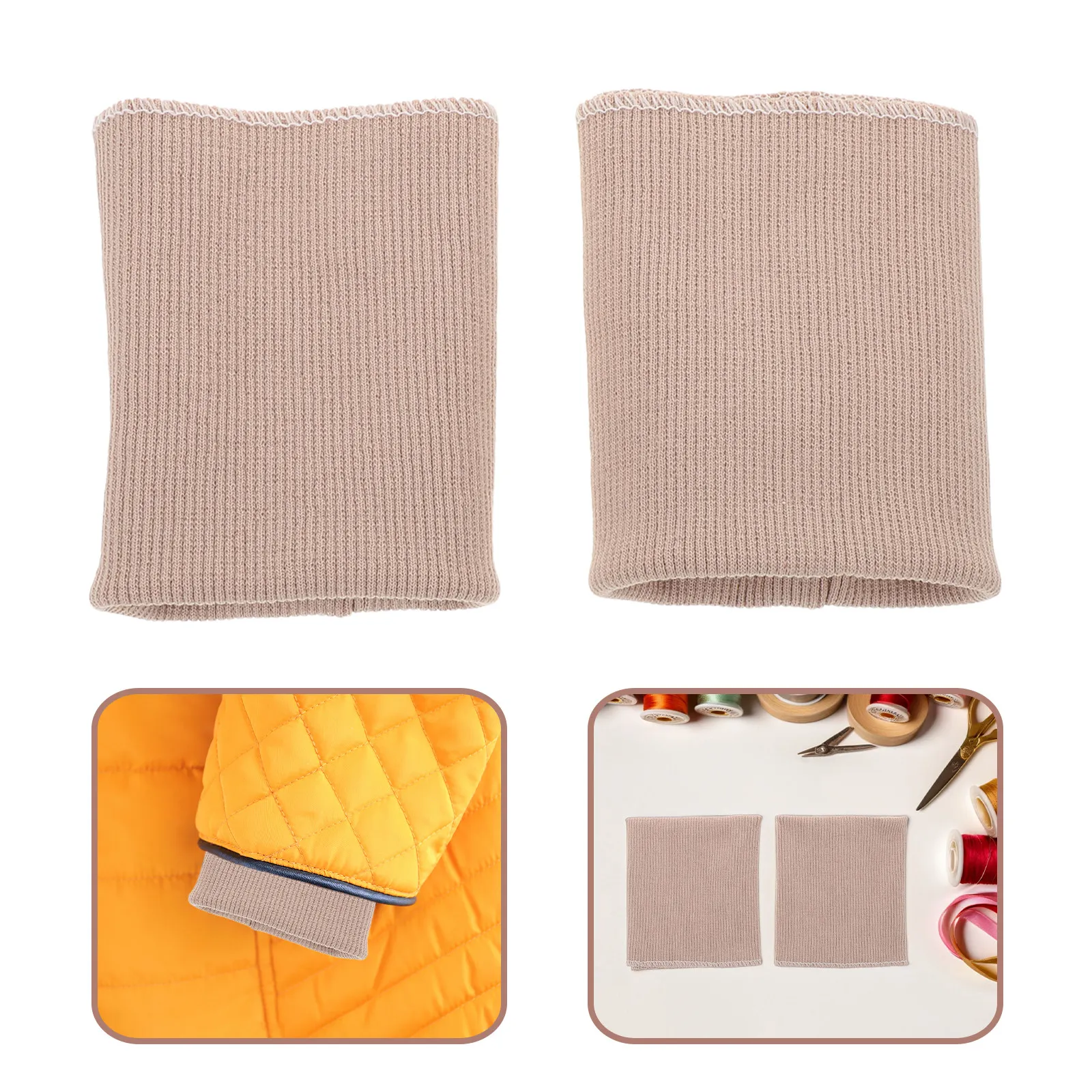 1Pair Rib Knit Cuff Elastic Ribbed Trim Sleeve Cuff Replacement for Jackets Hoodies Sweatshirts Sewing Ribbing Fabric Light
1Pair Rib Knit Cuff Elastic Ribbed Trim Sleeve Cuff Replacement for Jackets Hoodies Sweatshirts Sewing Ribbing Fabric Light