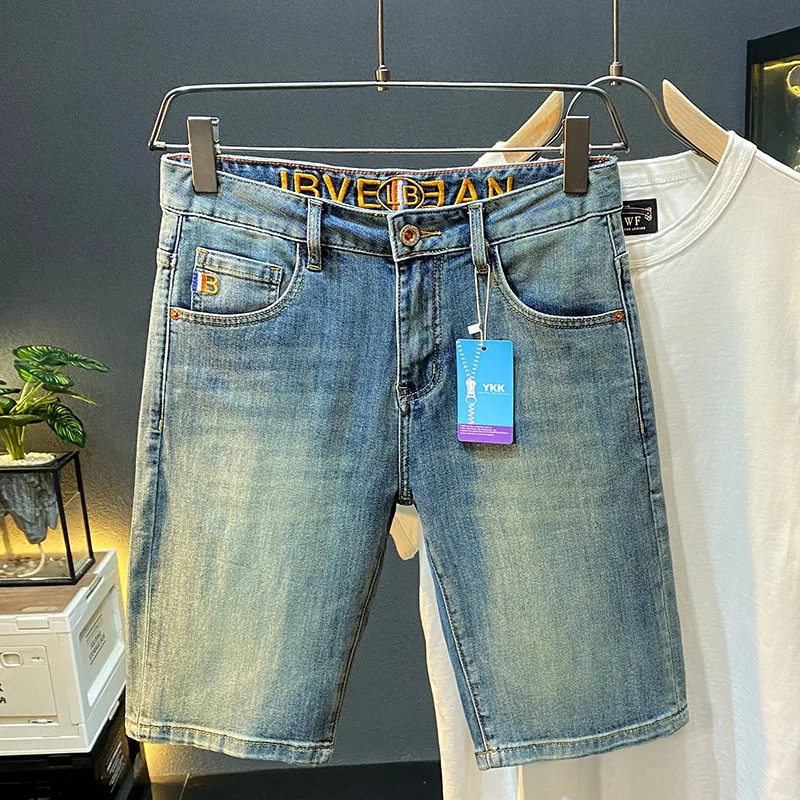 Summer Thin Denim Shorts For Men'S New American Casual Versatile Loose Straight Tube Washed Slim Fit Minimalist Youth Jeans
Summer Thin Denim Shorts For Men'S New American Casual Versatile Loose Straight Tube Washed Slim Fit Minimalist Youth Jeans