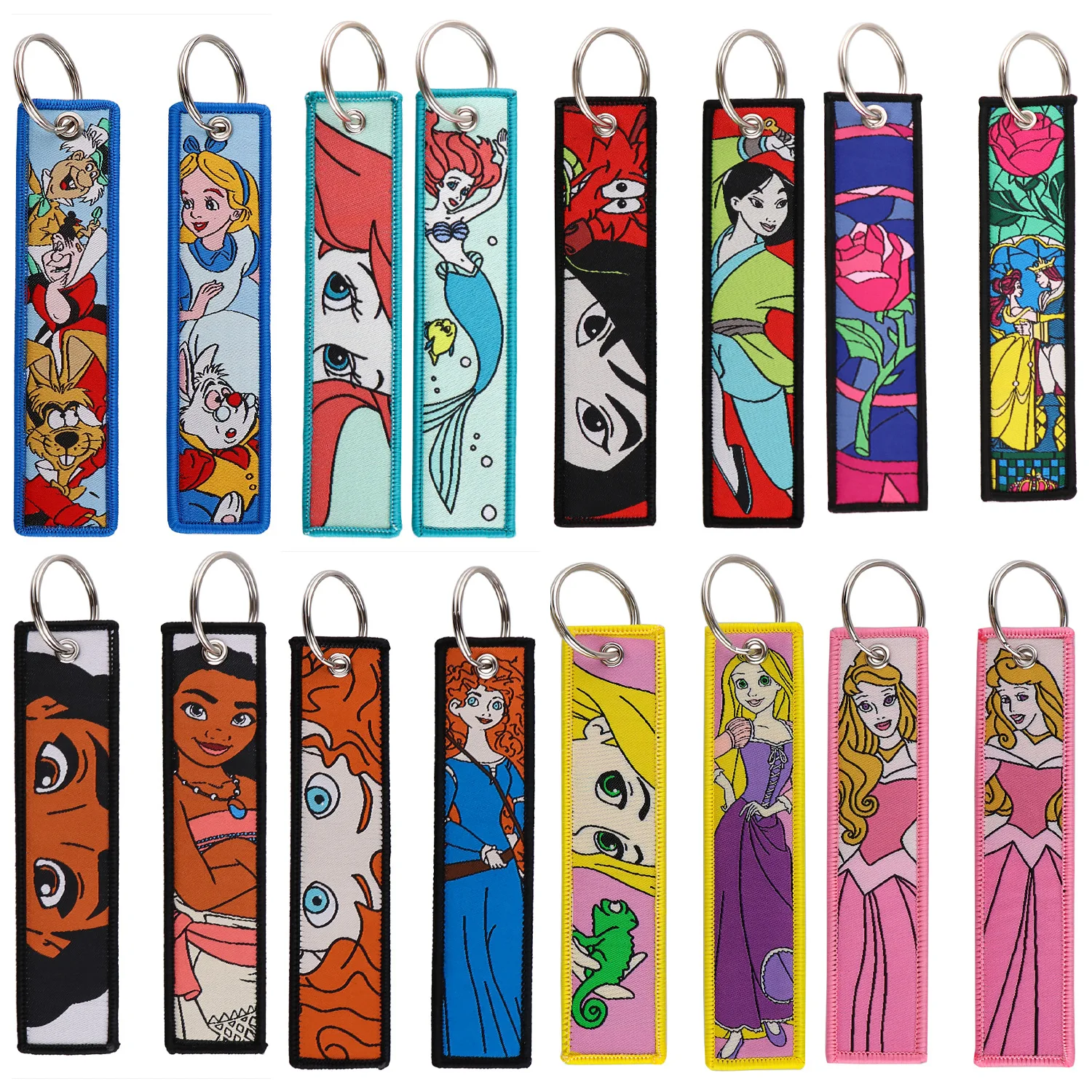 Anime Princess Cartoon Link Key Tags Embroidery Key Fobs Holder DIY Key Ring Key Chain for Motorcycles Backpack Chaveiro Cosplay
Anime Princess Cartoon Link Key Tags Embroidery Key Fobs Holder DIY Key Ring Key Chain for Motorcycles Backpack Chaveiro Cosplay