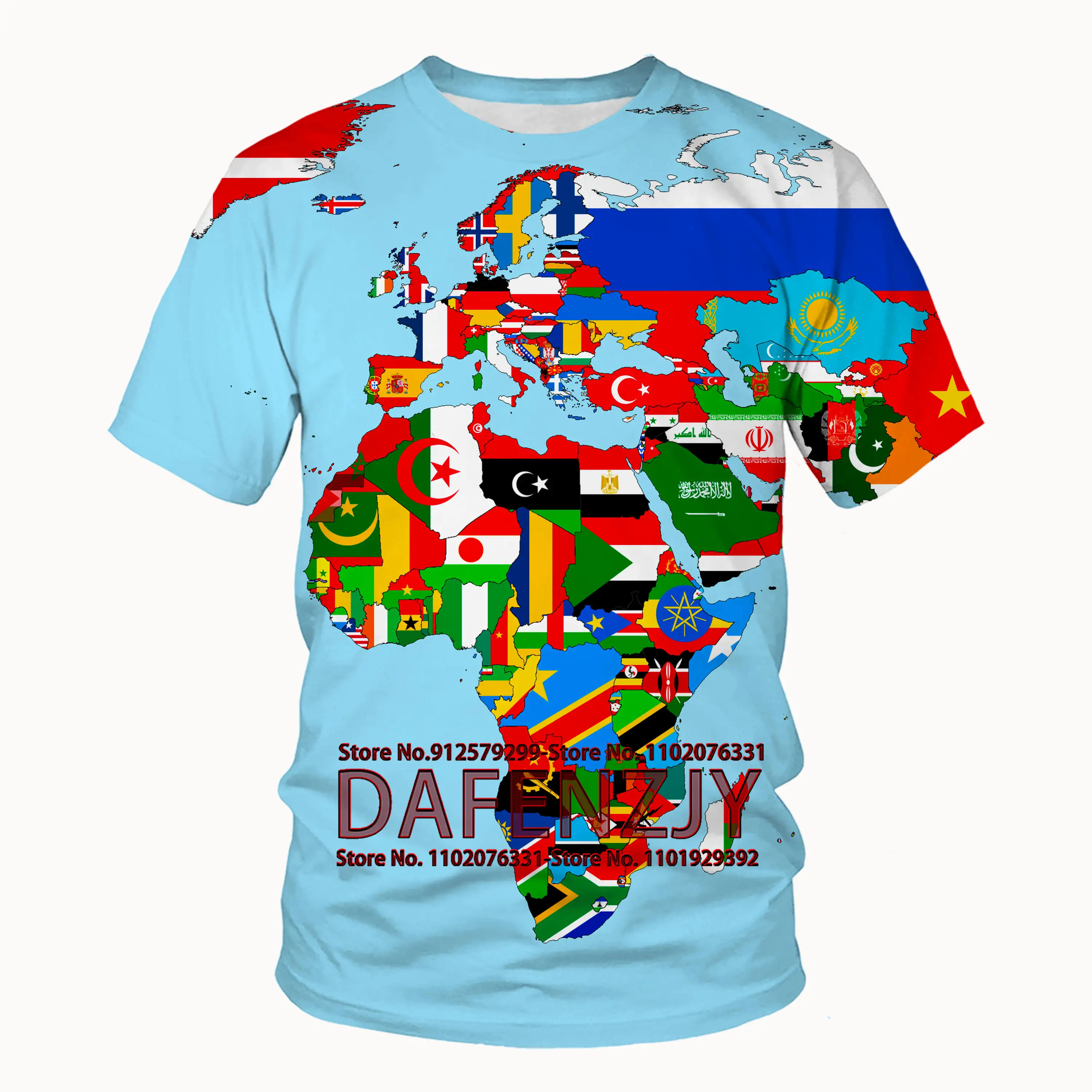 World Map Pattern T-shirt Men's 3D Printed T-shirt Sport Top Men's Casual Short Sleeve Tee
World Map Pattern T-shirt Men's 3D Printed T-shirt Sport Top Men's Casual Short Sleeve Tee