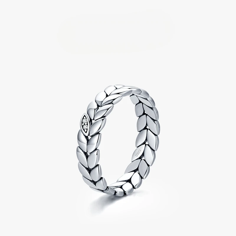 Dawn's Jewel Simple Plain Circle Lucky Full Leaves S925 Sterling Silver Ring For Women Niche Design Index Finger
Dawn's Jewel Simple Plain Circle Lucky Full Leaves S925 Sterling Silver Ring For Women Niche Design Index Finger