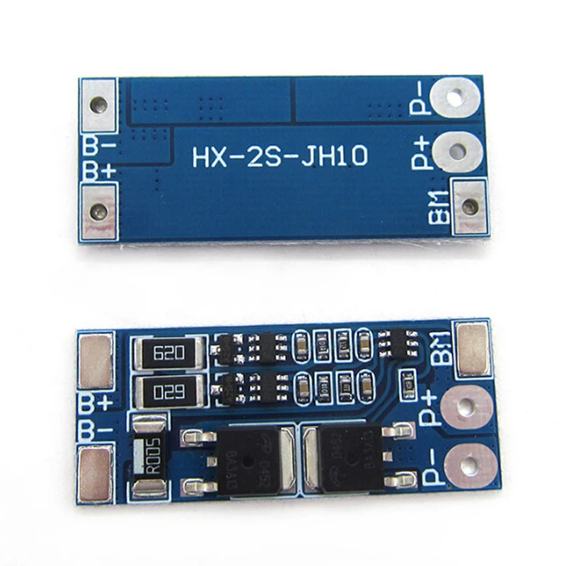 1pc High Quality 2S 8A 7.4V Balance 18650 Li-ion Lithium Battery BMS Protection Board Tool Parts Wholesale
1pc High Quality 2S 8A 7.4V Balance 18650 Li-ion Lithium Battery BMS Protection Board Tool Parts Wholesale