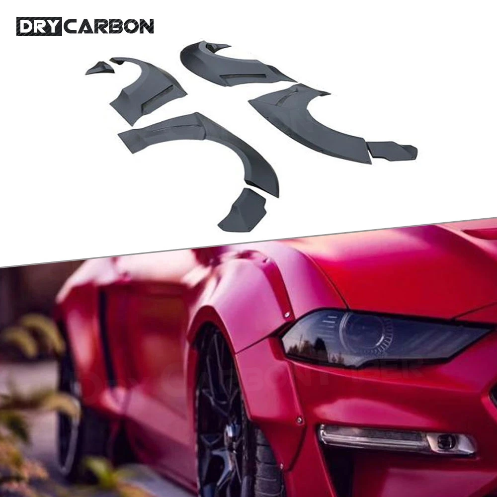 4 шт./компл. брызговики для Ford Mustang 2018-2020, стекловолокно, расширители крыльев, защита для бровей, кузов автомобиля
4 шт./компл. брызговики для Ford Mustang 2018-2020, стекловолокно, расширители крыльев, защита для бровей, кузов автомобиля