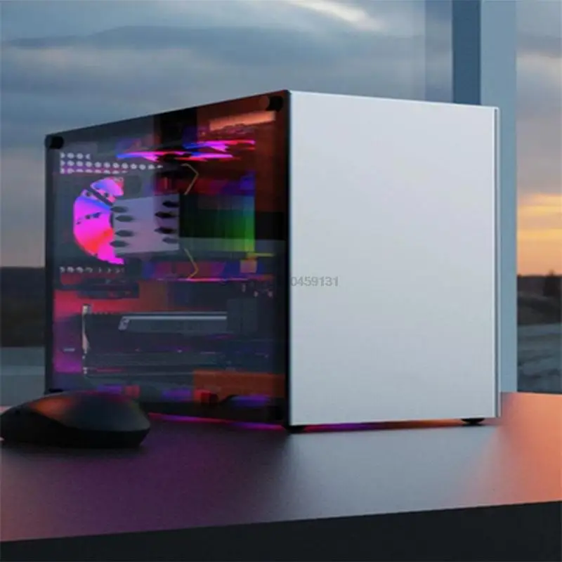 C2 полностью алюминиевый сплав ITX MATX боковой прозрачный компьютер мини небольшое шасси Встроенная видеокарта ATX источник питания
C2 полностью алюминиевый сплав ITX MATX боковой прозрачный компьютер мини небольшое шасси Встроенная видеокарта ATX источник питания