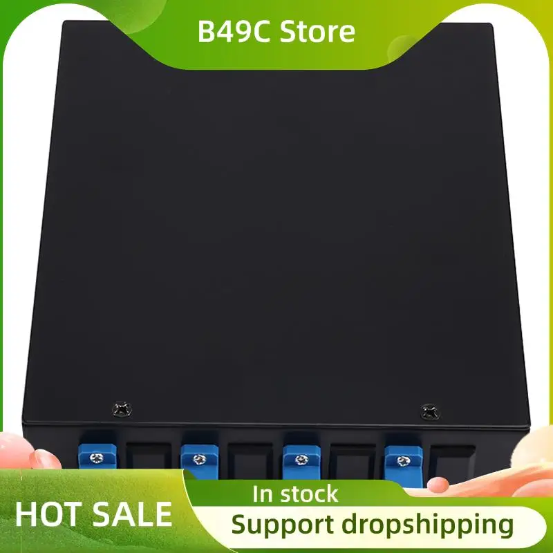 B49C FTTH LC 4 Port Fiber Optic Terminal Box 4 Core Single Mode Flange Pigtail LSZH Rail Type
B49C FTTH LC 4 Port Fiber Optic Terminal Box 4 Core Single Mode Flange Pigtail LSZH Rail Type