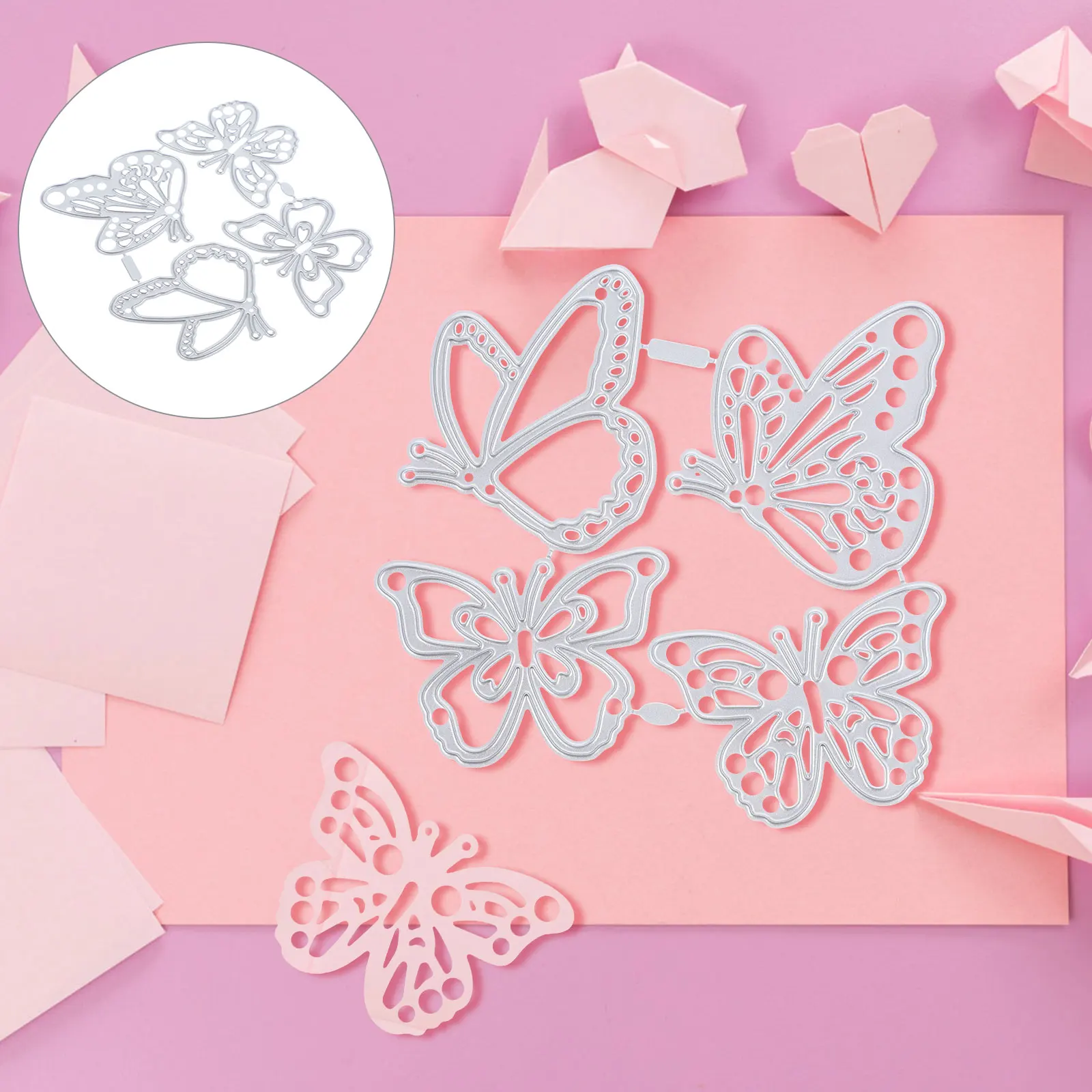 4 Pcs Scrapbooking Metal Embossing Die Dies for Card Making Scrapbooking-die-cuts Steel Silver Frame
4 Pcs Scrapbooking Metal Embossing Die Dies for Card Making Scrapbooking-die-cuts Steel Silver Frame