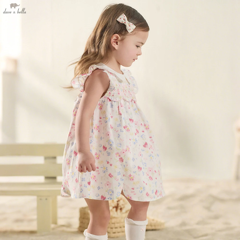 Dave Bella Girl's Summer Floral Dress Sweet Cute Children Sleeveless Princess Dress Fashion Cotton Party Outdoor DB2261193
Dave Bella Girl's Summer Floral Dress Sweet Cute Children Sleeveless Princess Dress Fashion Cotton Party Outdoor DB2261193
