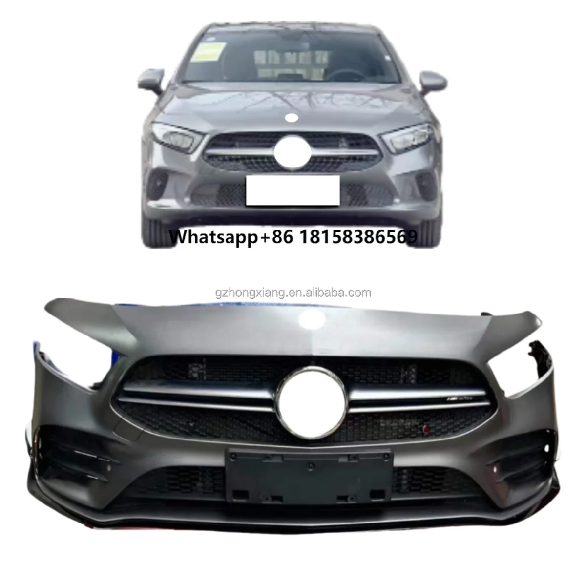 Used Mercedes W177A35 Front Body Kit A35 Tank Condenser Electronic Fan ABS Material Front Bumper Fog Light Cut-Outs for W177AMG
Used Mercedes W177A35 Front Body Kit A35 Tank Condenser Electronic Fan ABS Material Front Bumper Fog Light Cut-Outs for W177AMG