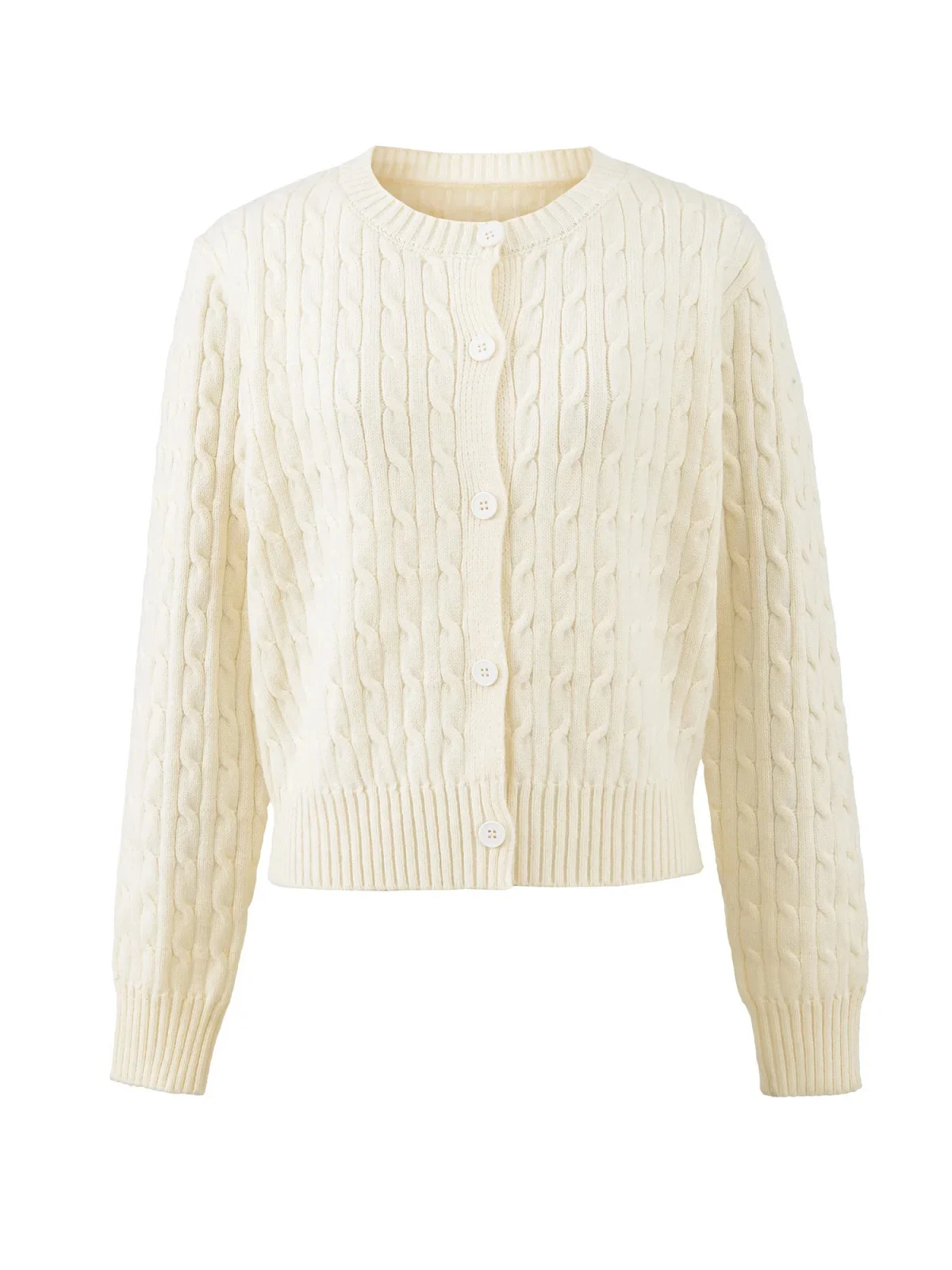 American Sle Loose Long Sve Knitted Cardigan Women's round Ne Sweater Jaet Versatile Casual Comfortable Outerwear
American Sle Loose Long Sve Knitted Cardigan Women's round Ne Sweater Jaet Versatile Casual Comfortable Outerwear