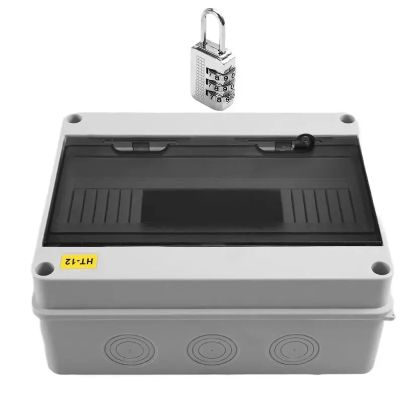 A20F-HT Series Junction Box 12WAY IP65 Waterproof Distribution Box Outdoor Plastic Electrical With Lock For Circuit Breaker
A20F-HT Series Junction Box 12WAY IP65 Waterproof Distribution Box Outdoor Plastic Electrical With Lock For Circuit Breaker