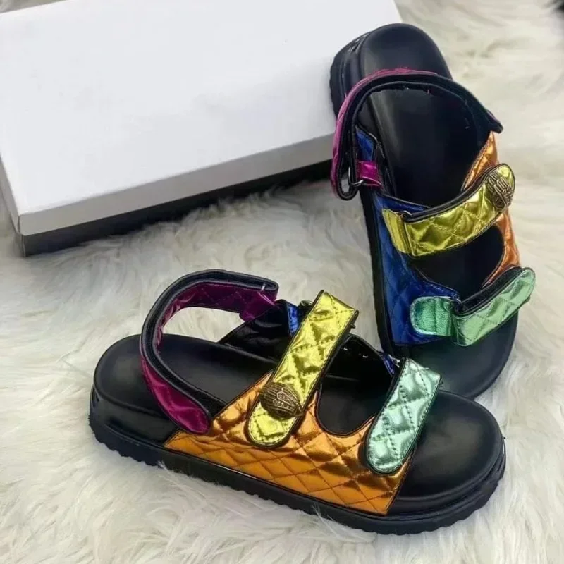 KURT G Flat Sandals Women Luxury Brand 2024 New Summer Versatile Fashion Slippers Thick Soled Bottomed Beach Slipper Sandals
KURT G Flat Sandals Women Luxury Brand 2024 New Summer Versatile Fashion Slippers Thick Soled Bottomed Beach Slipper Sandals
