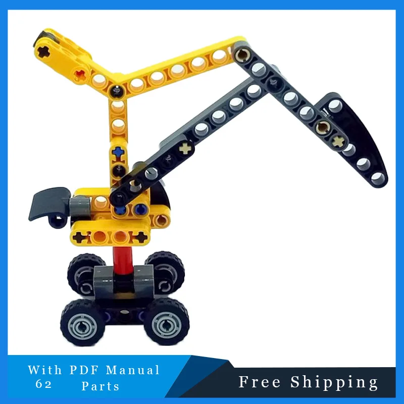 62 PCS Crane Models Building Block MOC City Construction Engineering Vehicle Bricks Educational Toy Boys Birthday Christmas Gift
62 PCS Crane Models Building Block MOC City Construction Engineering Vehicle Bricks Educational Toy Boys Birthday Christmas Gift