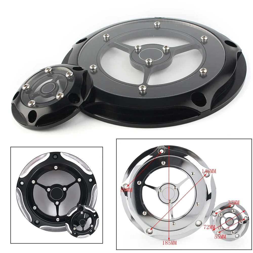 Motorcycle For Harley Road King Electra Glide Softail FXS FXDL FXDC FLHRS Chrome RSD Derby Timing Timer Cover Accessories
Motorcycle For Harley Road King Electra Glide Softail FXS FXDL FXDC FLHRS Chrome RSD Derby Timing Timer Cover Accessories