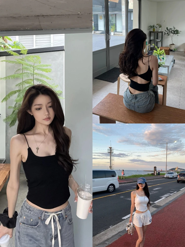 Жилет с перекрестными бретелями или Sle Dongda Gate Верхняя одежда Горячая девушка Базовый топ Женская мода Летний повседневный цвет
Жилет с перекрестными бретелями или Sle Dongda Gate Верхняя одежда Горячая девушка Базовый топ Женская мода Летний повседневный цвет