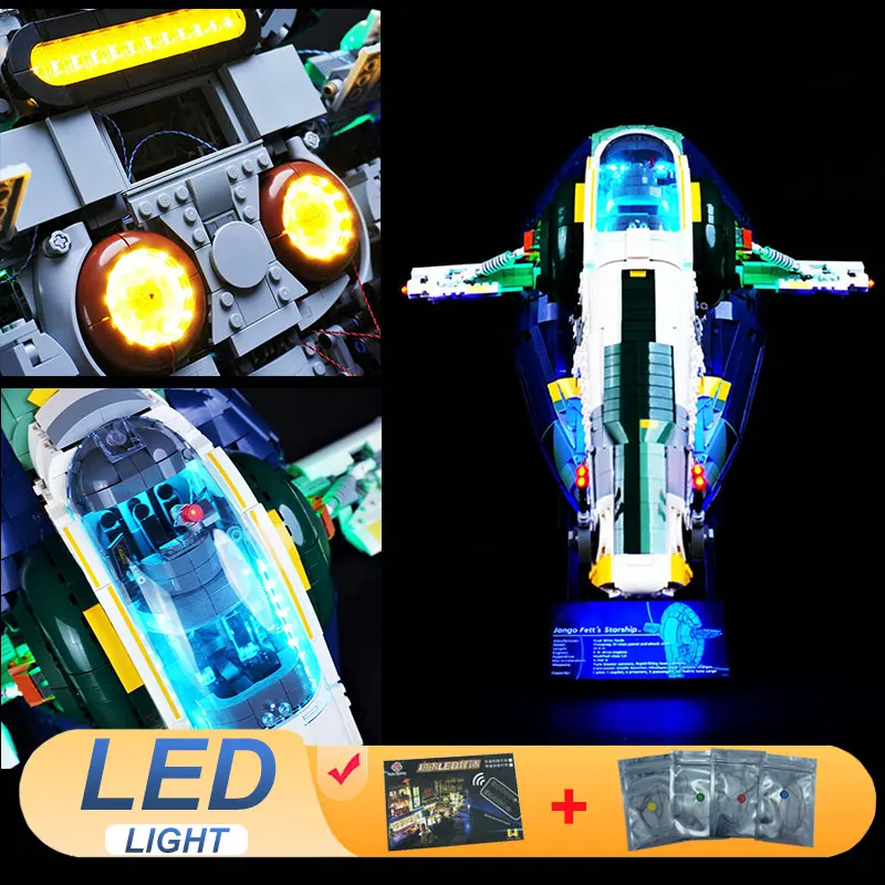LED Light Kit For LEGO 75409 Starship Decorative Lamp DIY Gift (Not Include Building Blocks Bricks Kits Sets Model)
LED Light Kit For LEGO 75409 Starship Decorative Lamp DIY Gift (Not Include Building Blocks Bricks Kits Sets Model)