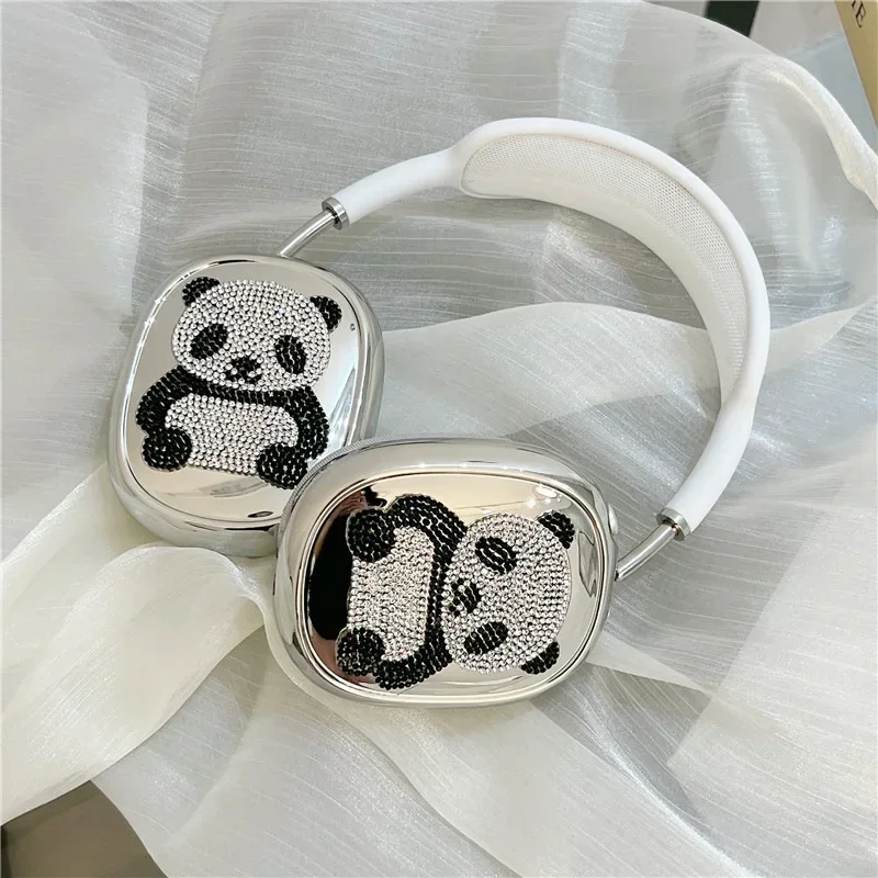 Panda Diamond Case for AirPods Max Protective Headset Headphone Airpod Max Case Cover
Panda Diamond Case for AirPods Max Protective Headset Headphone Airpod Max Case Cover