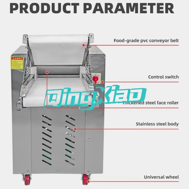 Commercial Stainless Steel High Speed Silent Automatic Dough Kneading Pressing Machine For Household Steamed Bun Making
Commercial Stainless Steel High Speed Silent Automatic Dough Kneading Pressing Machine For Household Steamed Bun Making